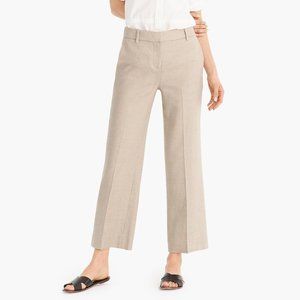 High rise wide leg linen pants from J. Crew NWOT